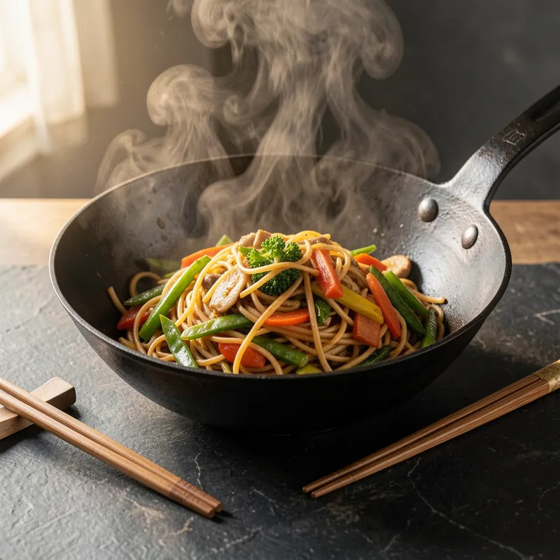 Culotter et entretenir son wok en acier pour qu'il dure des annees